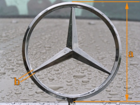 Der Mercedes-Stern: Seit 100 Jahren in der Umlaufbahn.